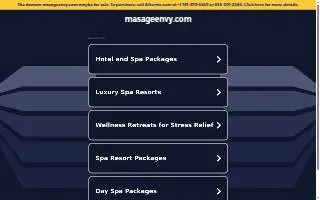 Massage Envy of Andover website