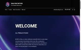 Silk Fox Tattoo of Andover website