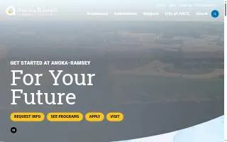 Anoka Ramsey Dental website