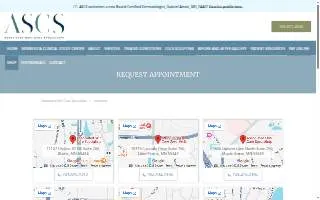 Associated Skin Care Specialists of Anoka website