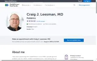 Craig Leesman website