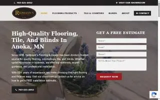 Redmann's Flooring & Design website