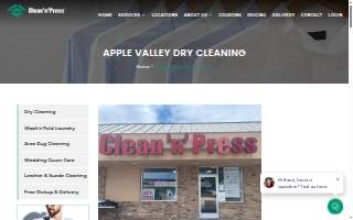 Clean'n'Press Dry Cleaning, Laundry & Linen of Apple Valley