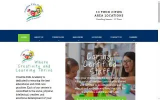 Creative Kids Academy Apple Valley website