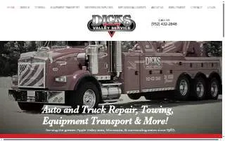 Dick’s Valley Service website