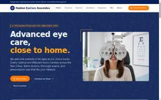 Hadden Eyecare Associates - Apple Valley website