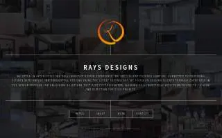 Rays Designs website