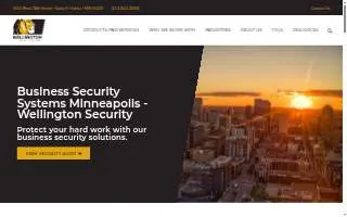 Wellington Security Systems of Apple Valley website