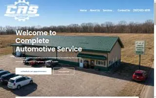Complete Automotive Services website