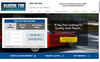 Hanson Tire Service of Austin, INC.
