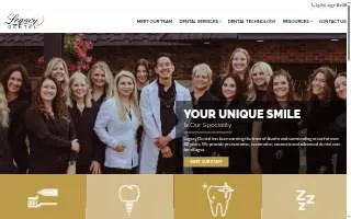 Legacy Dental -- Austin website