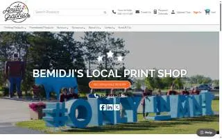 Amity Graphics website