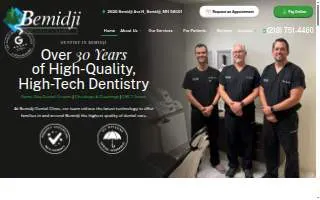 Bemidji Dental Clinic website
