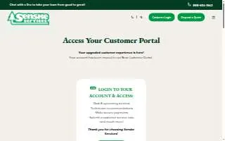 Senske Logistics website