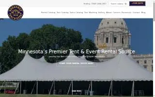 Broadway Tent & Event website