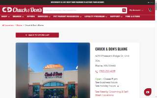 Chuck & Don's Pet Food & Supplies of Blaine