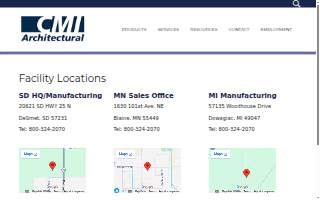 CMI Architectural Products-Sales Office
