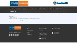 The Gillman Immigration Law Firm, PLLC of Blaine website