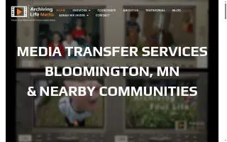 Archiving Life Media, Inc. website