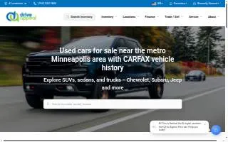 Drive Appeal in Bloomington website