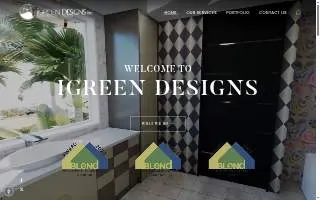 iGreen Designs website