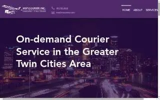 MSP Courier Inc. website