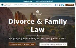 Perusse Family Law, PLLC website