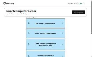 Smart Computer Store website