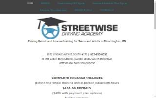 Streetwise Driving Academy of Bloomington