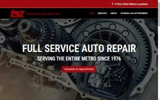 Transmission Shop Inc of Bloomington website