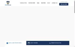 Virtual Blue Monitoring website