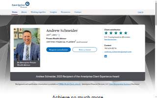 Andrew Schneider - Private Wealth Advisor, Ameriprise Financial Services, LLC