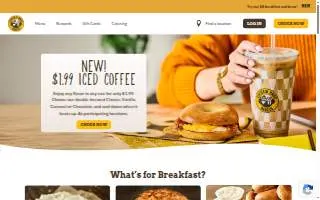 Einstein Bros. Bagels website
