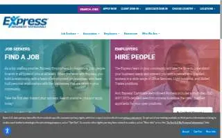 Express Employment Professionals of Brooklyn Center website