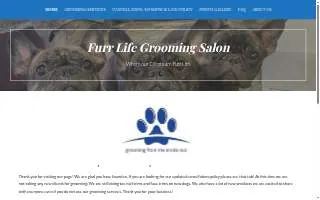 FurrLife Grooming Salon website