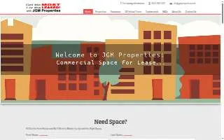 JGM Properties Inc. - 6040 Earle Brown Drive website