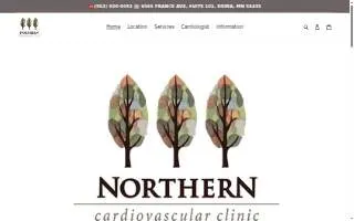 Northern Cardiovascular Clinic, PA of Brooklyn Center website