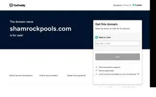 Shamrock Pools of Brooklyn Center website