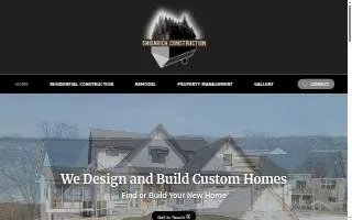 Snidarich Construction website