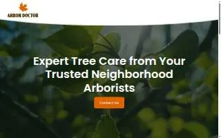 Arbor Doctor website