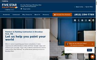 Five Star Painting of Brooklyn Park