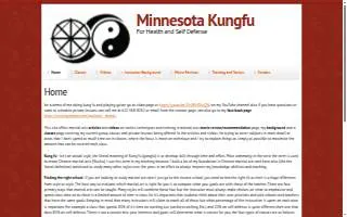 Minnesota Kung Fu website