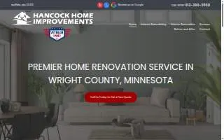 Hancock Home Improvements website