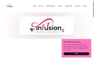 Infusion Acro for Dancers - Buffalo website