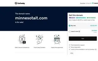 Minnesota Information Technology Services website
