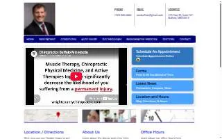 Wright County Chiropractic website