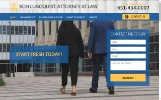 Attorney Ron Lundquist website