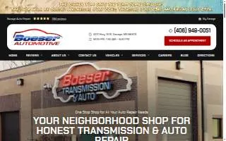 Boeser Automotive of Burnsville website