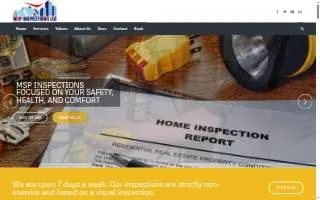 MSP Inspections LLC of Burnsville website