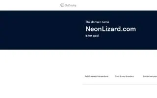 Neon Lizard Creative Marketing & Design, LLC website